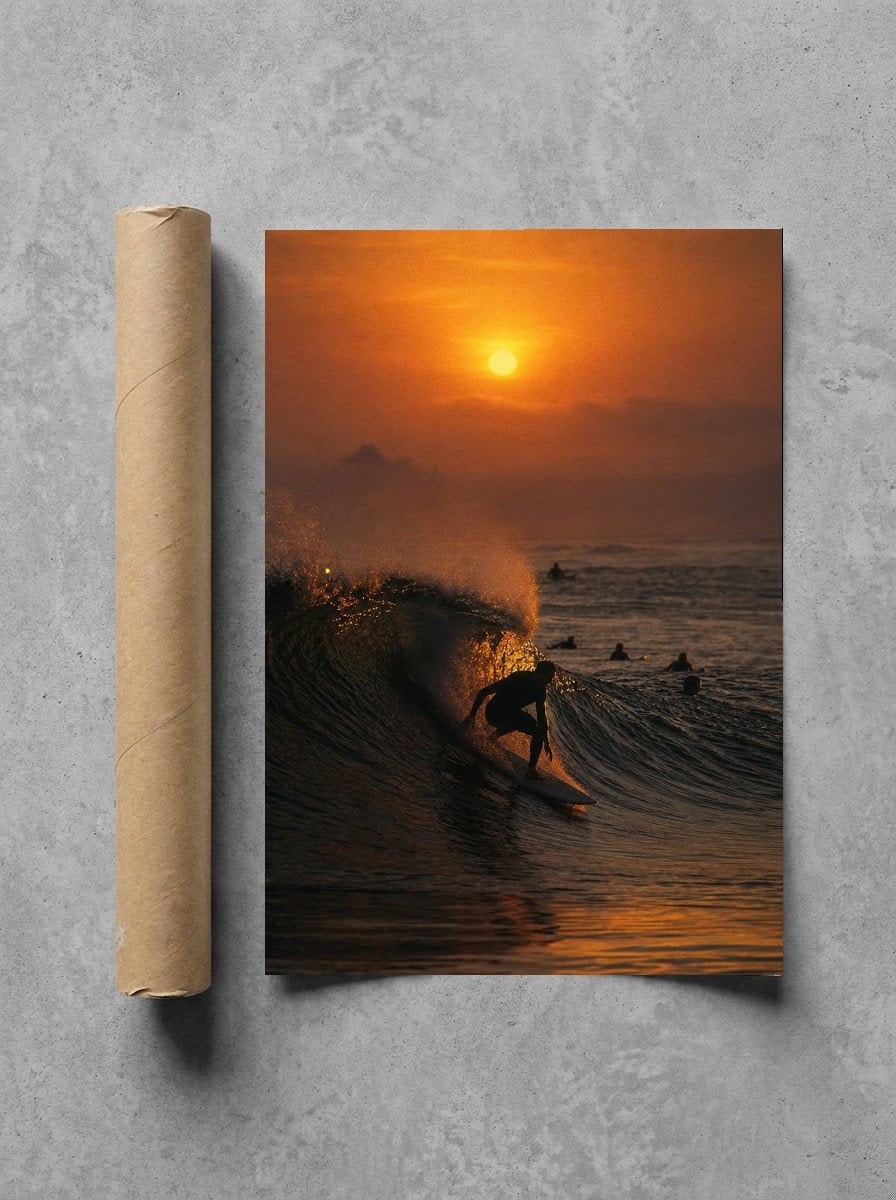 Drop at Sundown, print and shipping tube
