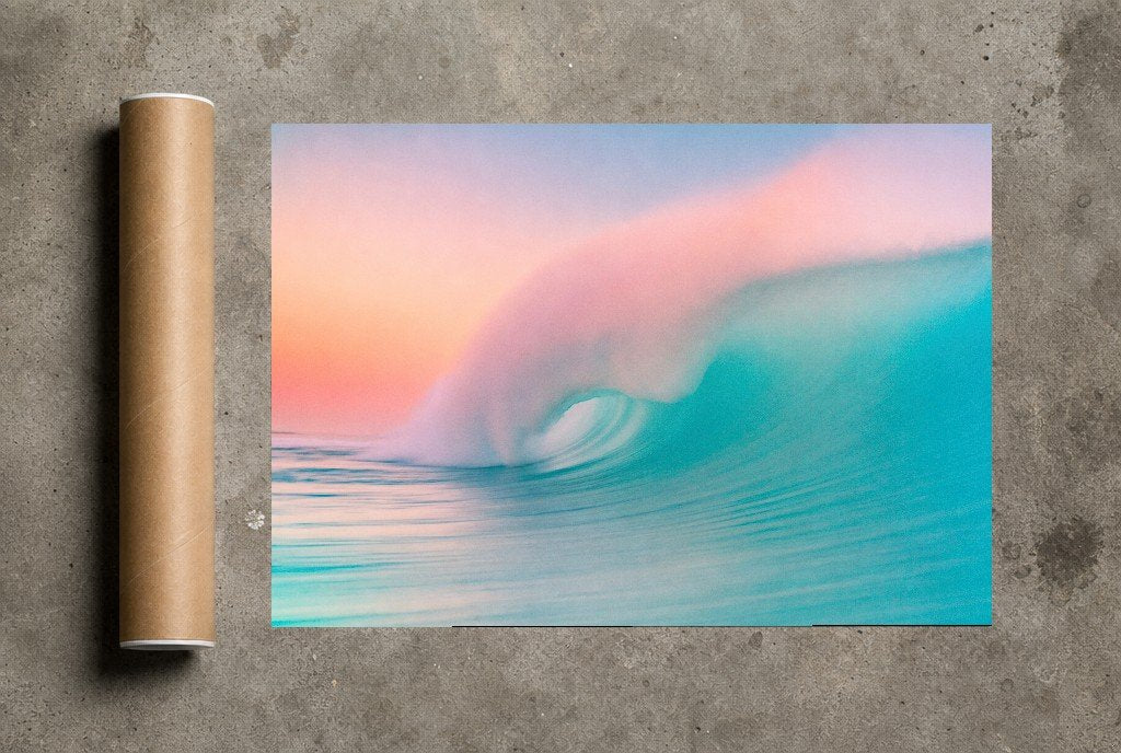 Cotton Candy Barrel, print and shipping tube