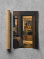 Down the Hall, Getting Ready, print and shipping tube