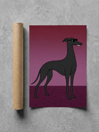 Greyhound, Smoking rolled in a Drunk Dame shipping tube, ready to ship.