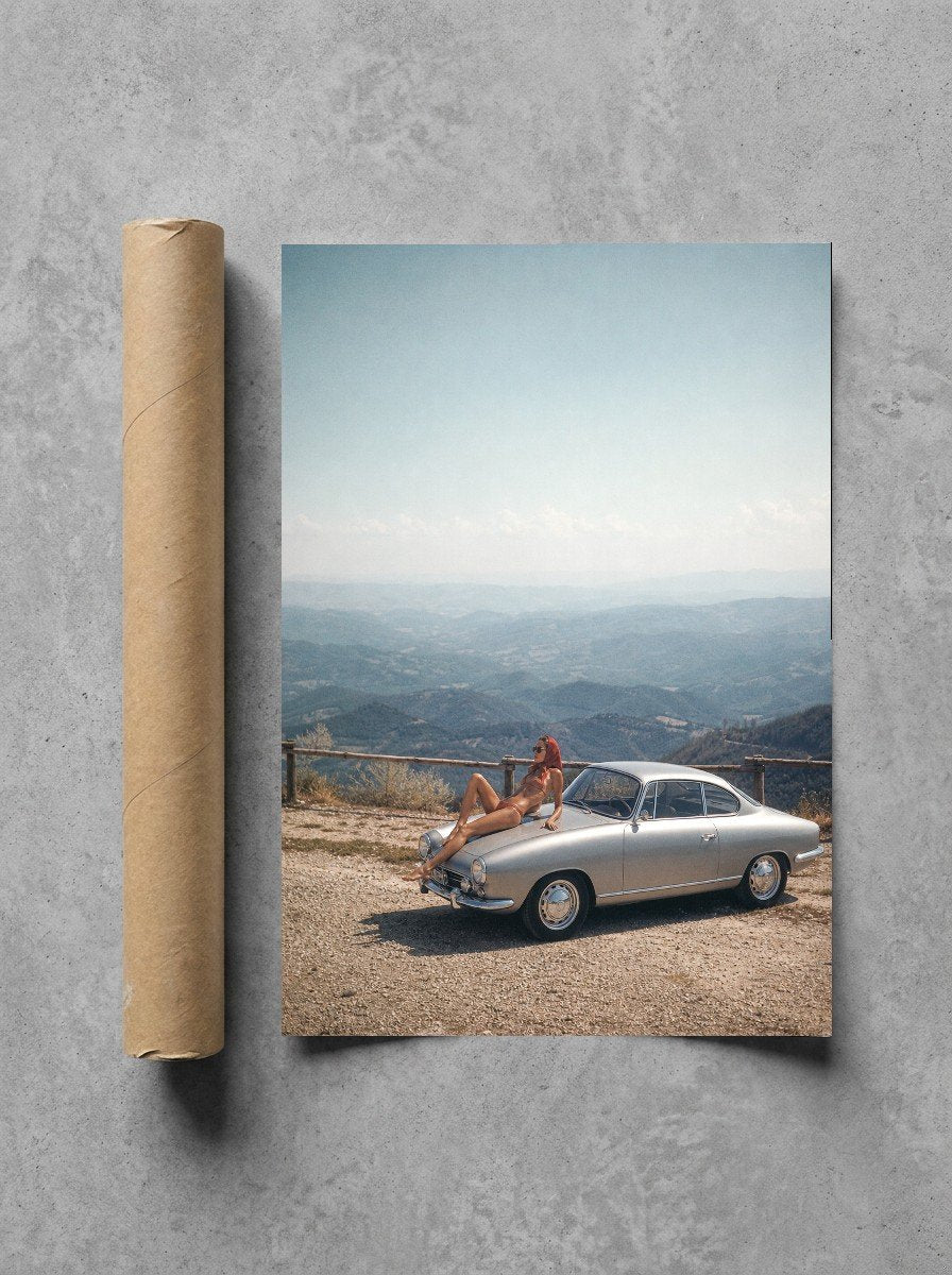 Tuscan Pit Stop, print and shipping tube