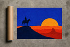 Last One on the Ridge, print and shipping tube