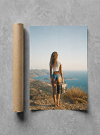 Volume Up, Hilltop, print and shipping tube