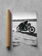 Salt Flat Sprint, print and shipping tube