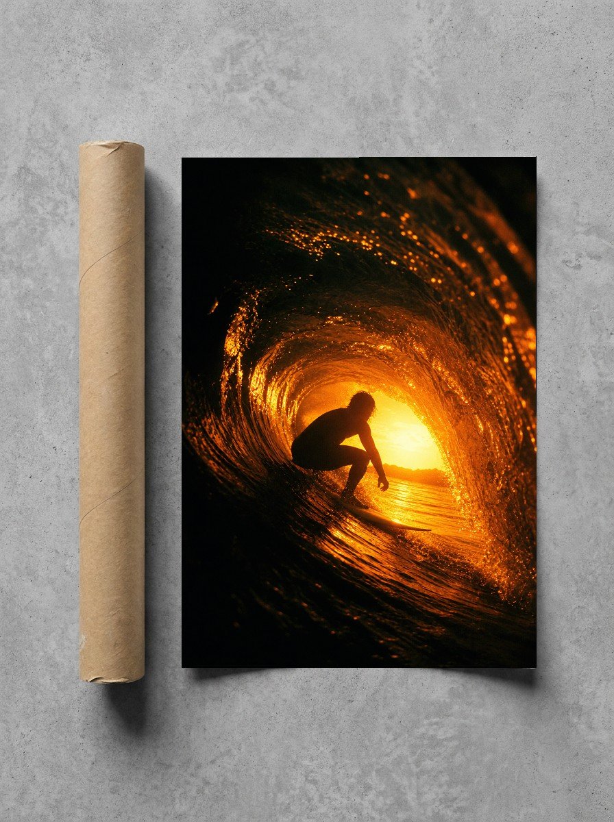 Inside the Gold, print and shipping tube