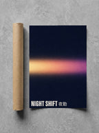 Night Shift rolled in a Drunk Dame shipping tube, ready to ship.