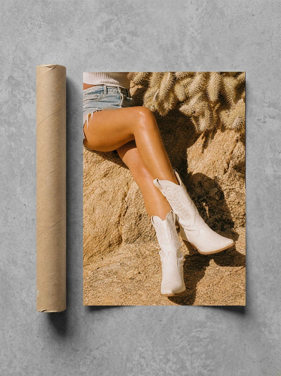 Boots and Sunburn, print and shipping tube