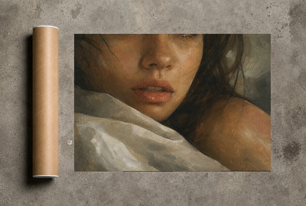 Slept In, print and shipping tube