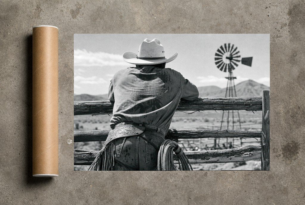 Windmill Country, print and shipping tube