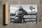 Windmill Country, print and shipping tube