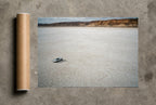 Alone on the Flats, print and shipping tube