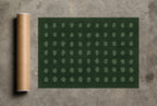 Sage Dots, Forest rolled in a Drunk Dame shipping tube, ready to ship.