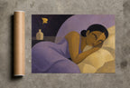 Calla Lily Sleep, print and shipping tube