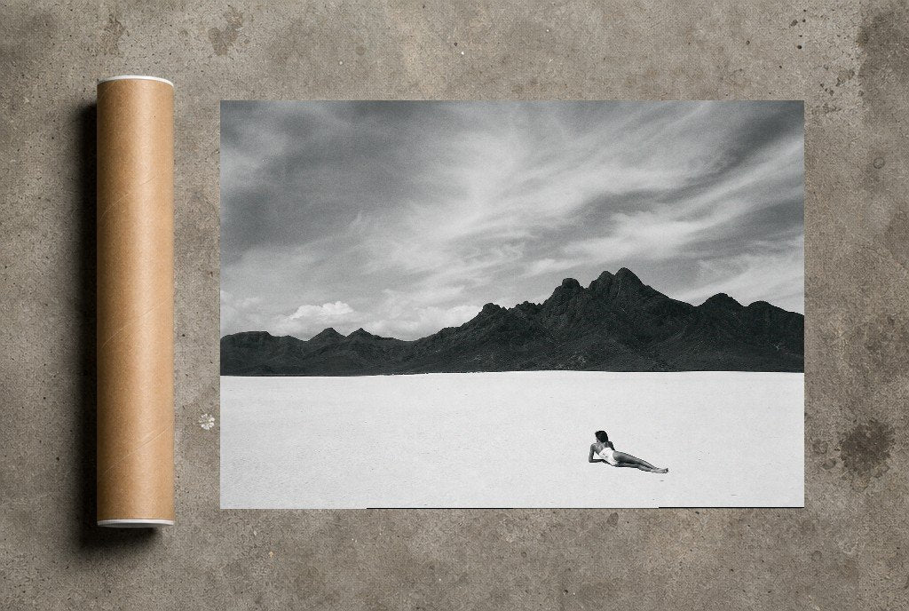 Sleeping Islands, print and shipping tube
