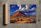 Weather Coming In, print and shipping tube