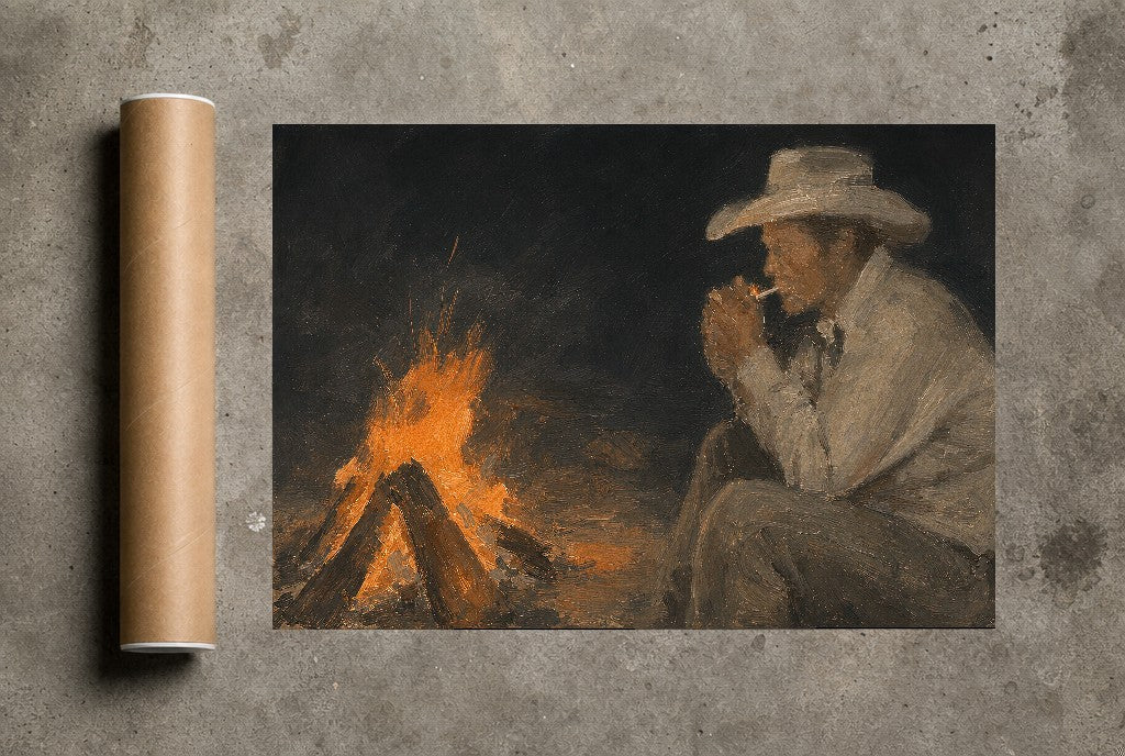 Light from the Fire, print and shipping tube