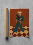 Dachshund, Devotion, print and shipping tube