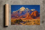 Cold Peaks, Open Range, print and shipping tube