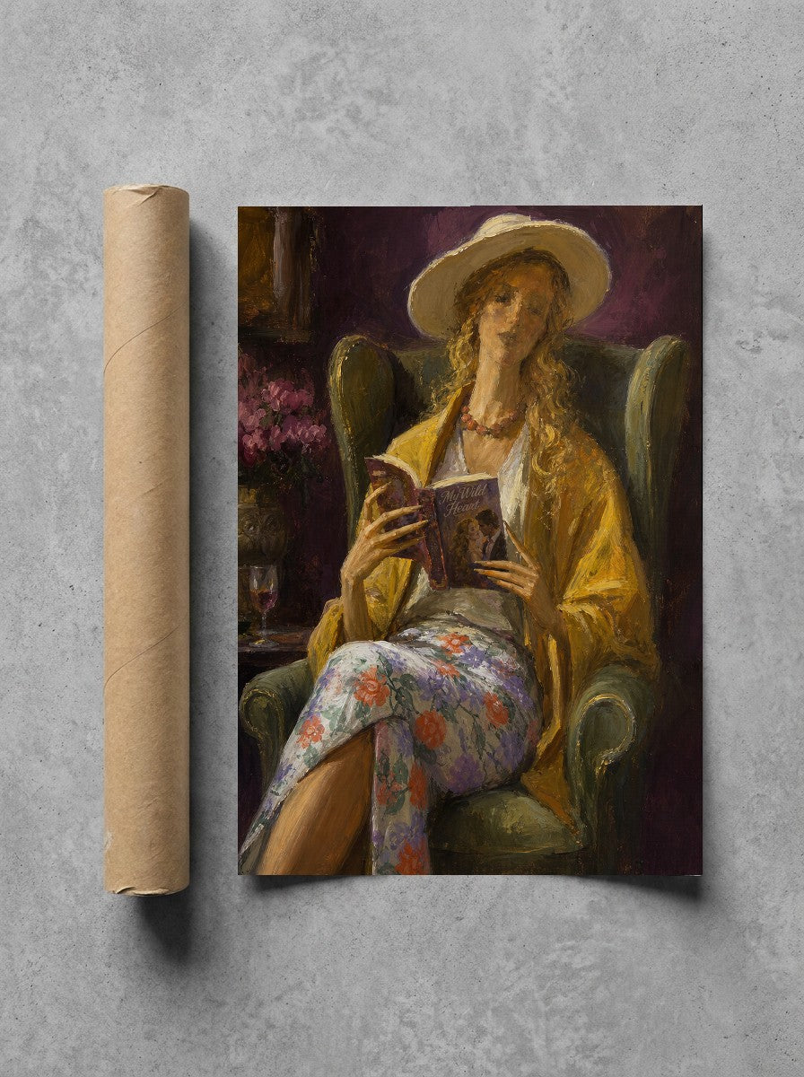A Good Chair, a Better Book, print and shipping tube