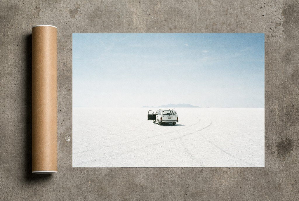 Door Left Open, print and shipping tube