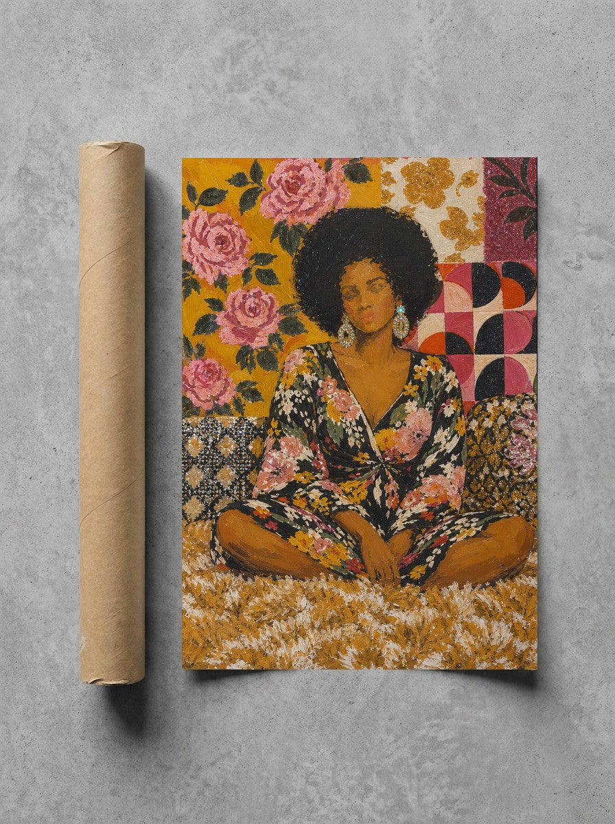 Paisley, and a Look, print and shipping tube