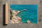 The Swimming Cove, print and shipping tube