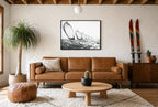 Spinnakers in Line, styled room
