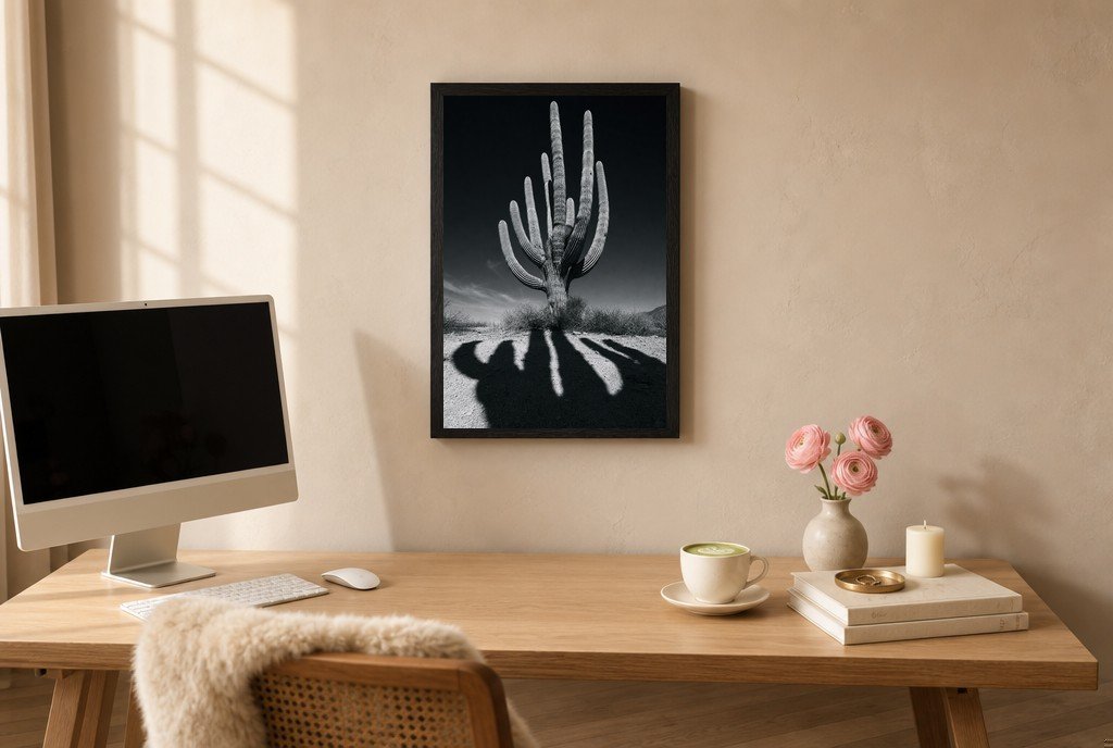 Cactus Noir, styled room