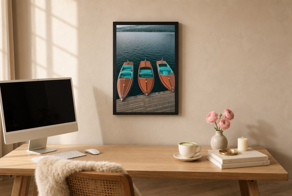 Three at the Dock, styled room