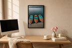 Three at the Dock, styled room