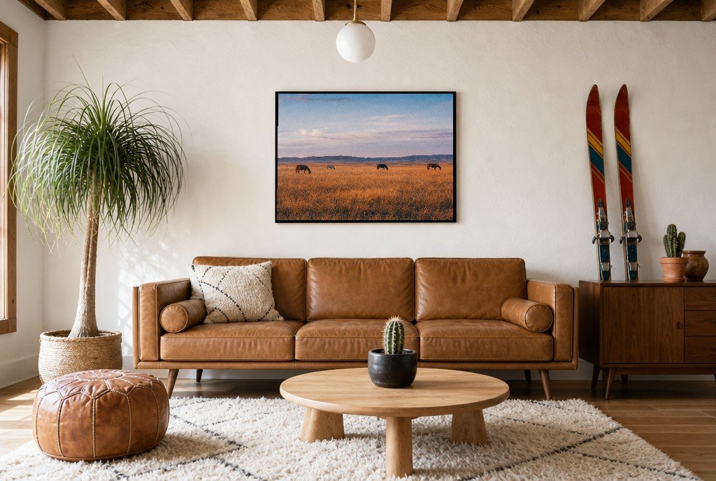 Horses, No Hurry, styled room
