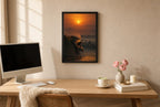 Drop at Sundown, styled room