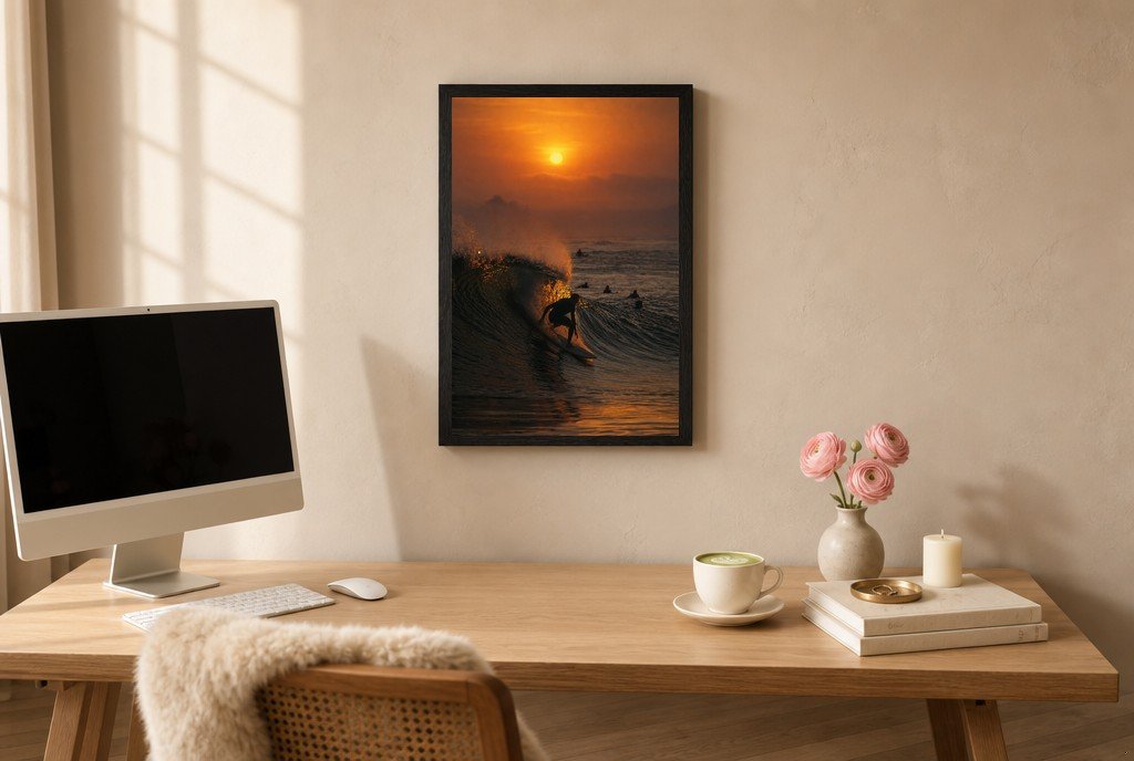 Drop at Sundown, styled room