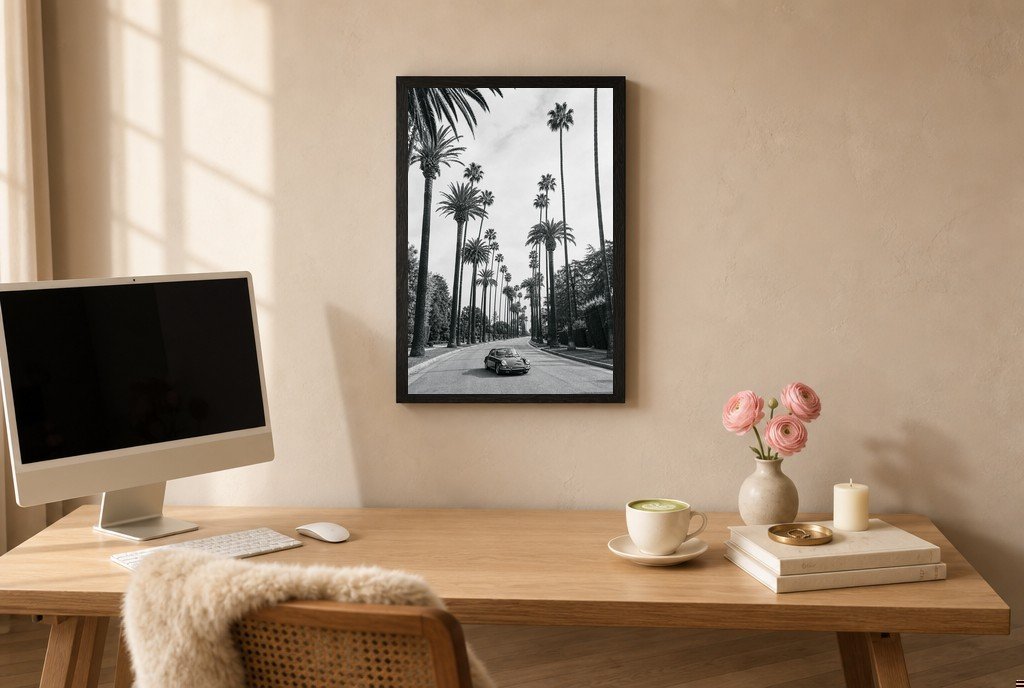 Beverly Palms, styled room