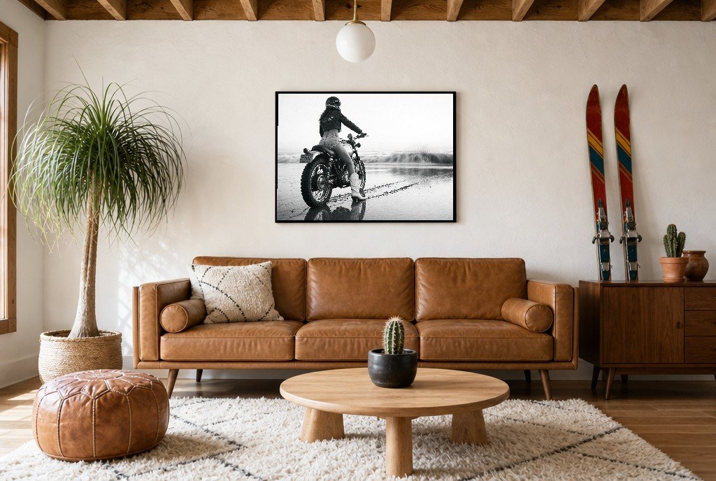 Salt and Throttle, styled room