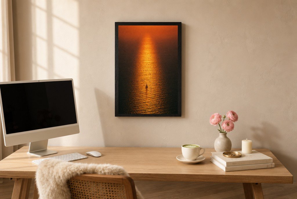 Lone Sail, Molten Sea, styled room