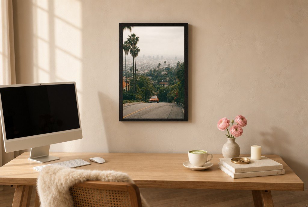 Drop Into the City, styled room
