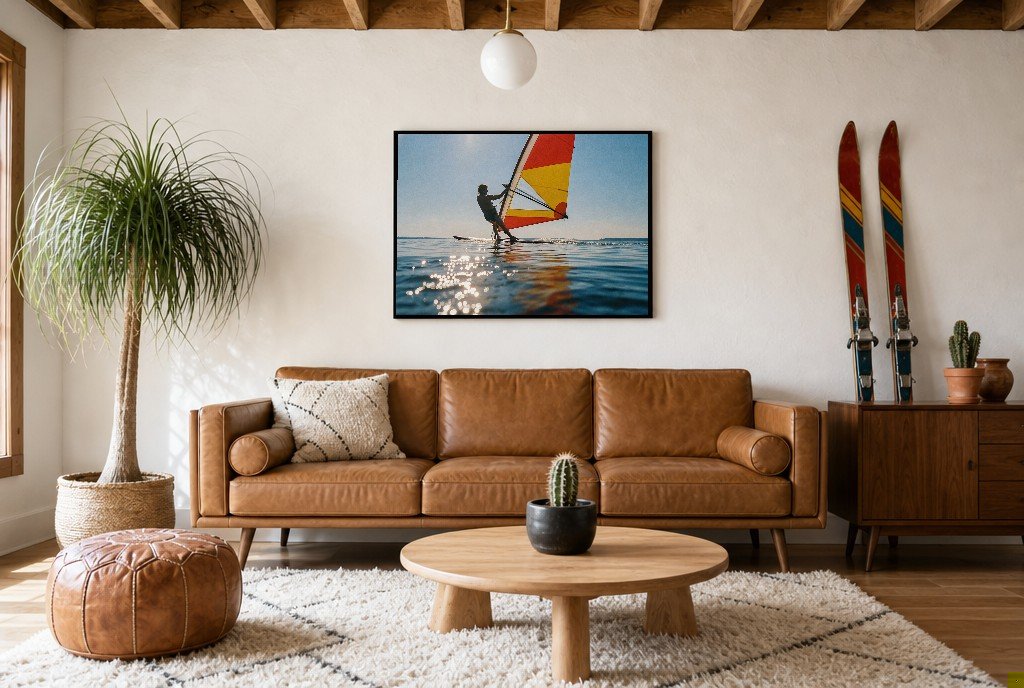 Catch the Wind, styled room