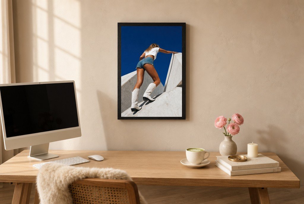 White Boots, Big Sky, styled room