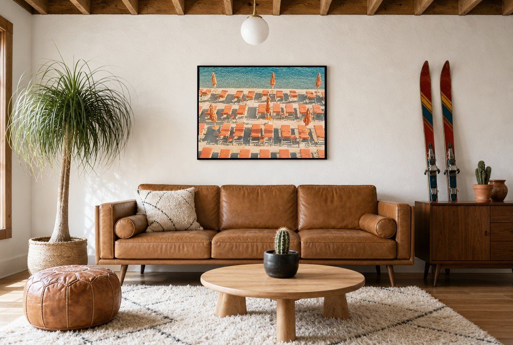 Front Row, Cabana, styled room