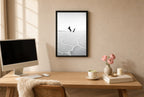 Horse on the Salt Flats, styled room