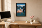 Champagne on the Lake, styled room