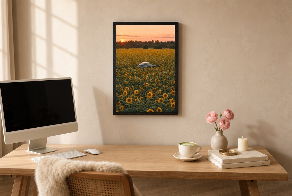 Hidden in the Sunflowers, styled room