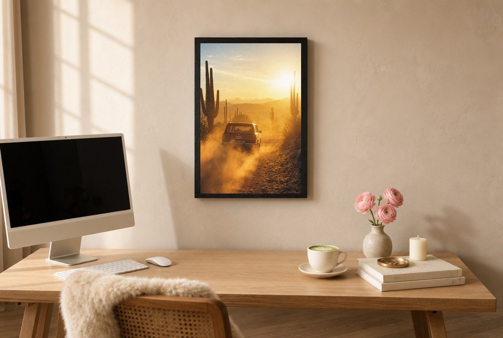 Dust and Gold, styled room