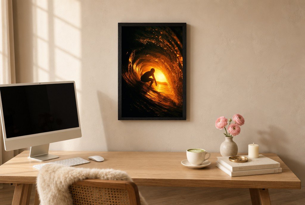Inside the Gold, styled room