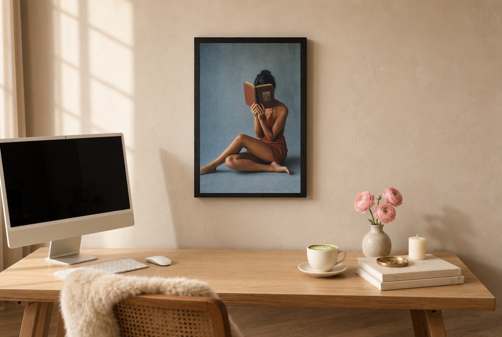 Hold the Page, styled room