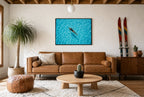 Float and Forget, styled room