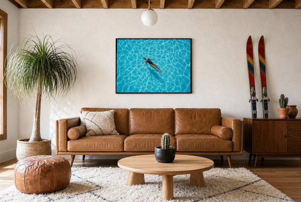 Float and Forget, styled room