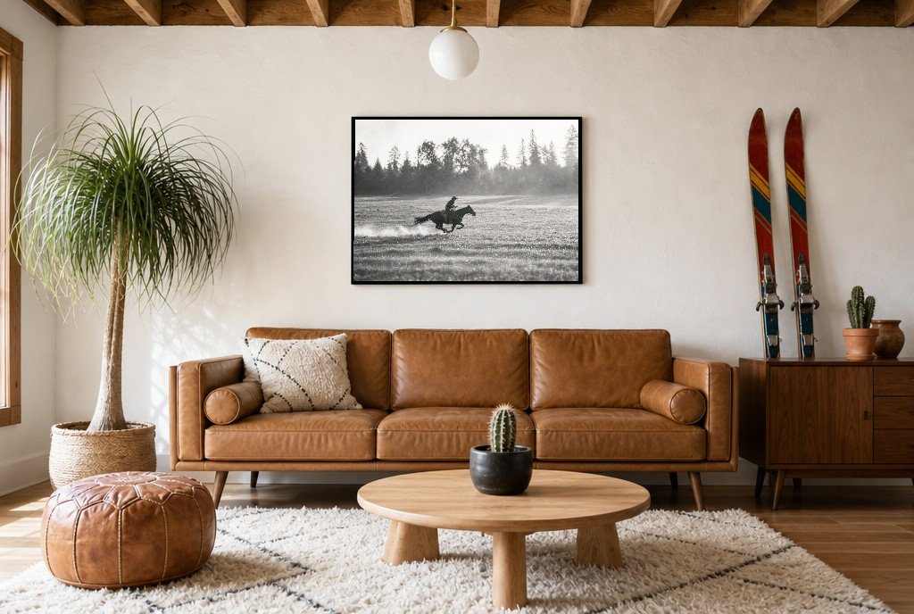 Gone at a Gallop, styled room