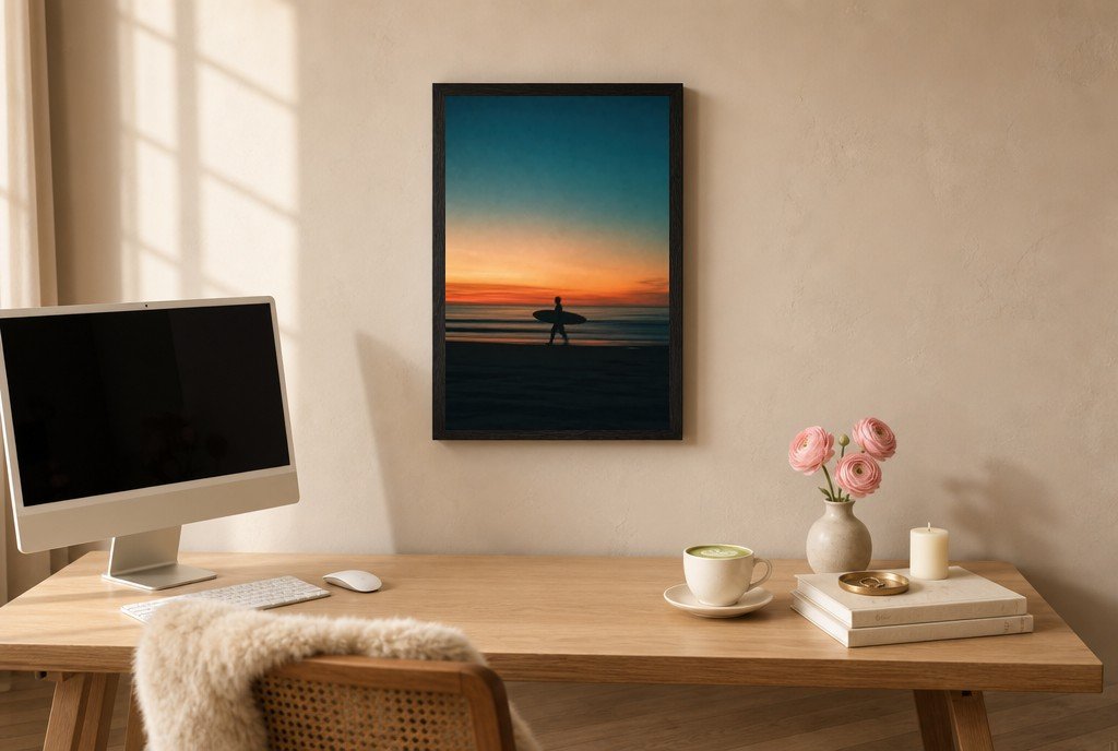 Board at Dusk, styled room